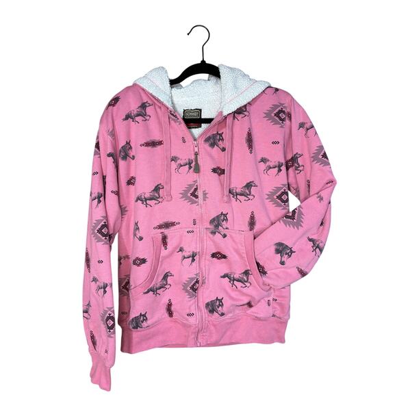 C.E. Schmidt Workwear Pink Sweatshirt Size Medium - Picture 1 of 5